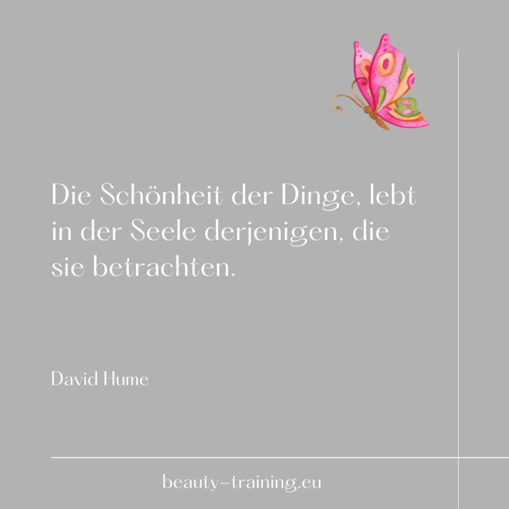 David Hume - Schönheit - Zitat 